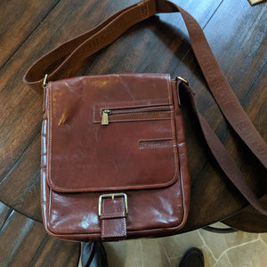 Chiarugi Leather Satchel for Men